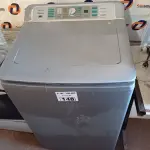 LOTE 148 - 01 LAVADORA DE ROUPAS PANASONIC INVERTER CAPACIDADE 16KG 220V. (NO ESTADO, LEILÃO NÃO TEM GARANTIA E NEM DEVOLUÇÃO, SUJEITO A POSSÍVEIS AVARIAS VISÍVEIS/OCULTAS E/OU AUSÊNCIA DE COMPONENTES).
