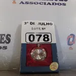 LOTE 078 - 01 RELÓGIO DE BOLSO. (NO ESTADO, LEILÃO NÃO TEM GARANTIA E NEM DEVOLUÇÃO, SUJEITO A POSSÍVEIS AVARIAS VISÍVEIS/OCULTAS E/OU AUSÊNCIA DE COMPONENTES).