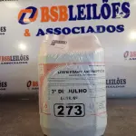 LOTE 273 - 10 LITROS DE SABONETE DE ESPUMA ANTISSÉPTICO. (NO ESTADO, LEILÃO NÃO TEM GARANTIA E NEM DEVOLUÇÃO, SUJEITO A POSSÍVEIS AVARIAS VISÍVEIS/OCULTAS E/OU AUSÊNCIA DE COMPONENTES).