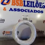 LOTE 055 - 01 ROLO DE CABO FLEXÍVEL STAR BRASIL 1X2,5MM NA COR BRANCA (NOVO). (NO ESTADO, LEILÃO NÃO TEM GARANTIA E NEM DEVOLUÇÃO, SUJEITO A POSSÍVEIS AVARIAS VISÍVEIS/OCULTAS E/OU AUSÊNCIA DE COMPONENTES).