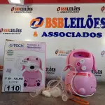 LOTE 110 - 01 INALADOR NEBULIZADOR. (NO ESTADO, LEILÃO NÃO TEM GARANTIA E NEM DEVOLUÇÃO, SUJEITO A POSSÍVEIS AVARIAS VISÍVEIS/OCULTAS E/OU AUSÊNCIA DE COMPONENTES).
