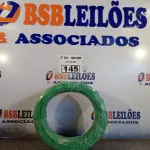 LOTE 145 - 01 ROLO DE CABO FLEXÍVEL STAR BRASIL 1X2,5MM NA COR VERDE (NOVO). (NO ESTADO, LEILÃO NÃO TEM GARANTIA E NEM DEVOLUÇÃO, SUJEITO A POSSÍVEIS AVARIAS VISÍVEIS/OCULTAS E/OU AUSÊNCIA DE COMPONENTES).