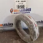 LOTE 050 - 01 ROLO DE CABO FLEXÍVEL STAR BRASIL 1X4MM NA COR CINZA (NOVO). (NO ESTADO, LEILÃO NÃO TEM GARANTIA E NEM DEVOLUÇÃO, SUJEITO A POSSÍVEIS AVARIAS VISÍVEIS/OCULTAS E/OU AUSÊNCIA DE COMPONENTES).