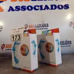 LOTE 173 - 02 BONECOS JOÃO TEIMOSO GOLFINHO.  (NO ESTADO, LEILÃO NÃO TEM GARANTIA E NEM DEVOLUÇÃO, SUJEITO A POSSÍVEIS AVARIAS VISÍVEIS/OCULTAS E/OU AUSÊNCIA DE COMPONENTES).