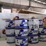 LOTE 259 - 01 LOTE COM VÁRIAS LATAS DE ADESIVO PLÁSTICO. (NO ESTADO, LEILÃO NÃO TEM GARANTIA E NEM DEVOLUÇÃO, SUJEITO A POSSÍVEIS AVARIAS VISÍVEIS/OCULTAS E/OU AUSÊNCIA DE COMPONENTES).