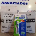 LOTE 276 - 01 LOTE COM VÁRIAS BISNAGAS DE ADESIVO VEDANTE A BASE DE PESILOX 20G. (NO ESTADO, LEILÃO NÃO TEM GARANTIA E NEM DEVOLUÇÃO, SUJEITO A POSSÍVEIS AVARIAS VISÍVEIS/OCULTAS E/OU AUSÊNCIA DE COMPONENTES).