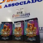 LOTE 018 - 03 CAIXAS COM CARTAS KROSMASTER. (NO ESTADO, LEILÃO NÃO TEM GARANTIA E NEM DEVOLUÇÃO, SUJEITO A POSSÍVEIS AVARIAS VISÍVEIS/OCULTAS E/OU AUSÊNCIA DE COMPONENTES).