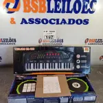 LOTE 197 - 01 TECLADO E 01 DJ MIXER. (NO ESTADO, LEILÃO NÃO TEM GARANTIA E NEM DEVOLUÇÃO, SUJEITO A POSSÍVEIS AVARIAS VISÍVEIS/OCULTAS E/OU AUSÊNCIA DE COMPONENTES).