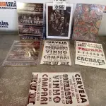 LOTE 056 - 06 QUADROS DECORATIVOS DIVERSOS. (NO ESTADO, LEILÃO NÃO TEM GARANTIA E NEM DEVOLUÇÃO, SUJEITO A POSSÍVEIS AVARIAS VISÍVEIS/OCULTAS E/OU AUSÊNCIA DE COMPONENTES).