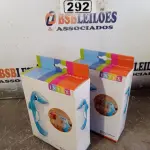 LOTE 292 - 02 BONECOS JOÃO TEIMOSO GOLFINHO.  (NO ESTADO, LEILÃO NÃO TEM GARANTIA E NEM DEVOLUÇÃO, SUJEITO A POSSÍVEIS AVARIAS VISÍVEIS/OCULTAS E/OU AUSÊNCIA DE COMPONENTES).