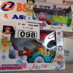 LOTE 098 - 02 BATE VOLTA MUSICAL CARRUAGEM.  (NO ESTADO, LEILÃO NÃO TEM GARANTIA E NEM DEVOLUÇÃO, SUJEITO A POSSÍVEIS AVARIAS VISÍVEIS/OCULTAS E/OU AUSÊNCIA DE COMPONENTES).