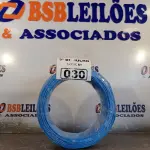 LOTE 030 - 01 ROLO DE CABO FLEXÍVEL STAR BRASIL 1X2,5MM NA COR AZUL (NOVO). (NO ESTADO, LEILÃO NÃO TEM GARANTIA E NEM DEVOLUÇÃO, SUJEITO A POSSÍVEIS AVARIAS VISÍVEIS/OCULTAS E/OU AUSÊNCIA DE COMPONENTES).