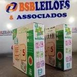 LOTE 119 - 02 JOGOS DE TABULEIRO “DESCOBRINDO MATEMÁTICA”. (NO ESTADO, LEILÃO NÃO TEM GARANTIA E NEM DEVOLUÇÃO, SUJEITO A POSSÍVEIS AVARIAS VISÍVEIS/OCULTAS E/OU AUSÊNCIA DE COMPONENTES).