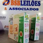 LOTE 296 - 02 JOGOS DE TABULEIRO “DESCOBRINDO MATEMÁTICA”. (NO ESTADO, LEILÃO NÃO TEM GARANTIA E NEM DEVOLUÇÃO, SUJEITO A POSSÍVEIS AVARIAS VISÍVEIS/OCULTAS E/OU AUSÊNCIA DE COMPONENTES).