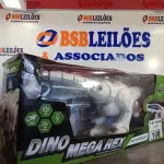 LOTE 108 - 01 DINO MEGA REX. (NO ESTADO, LEILÃO NÃO TEM GARANTIA E NEM DEVOLUÇÃO, SUJEITO A POSSÍVEIS AVARIAS VISÍVEIS/OCULTAS E/OU AUSÊNCIA DE COMPONENTES).