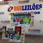 LOTE 098 - 02 BATE VOLTA MUSICAL CARRUAGEM.  (NO ESTADO, LEILÃO NÃO TEM GARANTIA E NEM DEVOLUÇÃO, SUJEITO A POSSÍVEIS AVARIAS VISÍVEIS/OCULTAS E/OU AUSÊNCIA DE COMPONENTES).