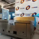 LOTE 268 - 01 FRITADEIRA A GÁS INCOMPLETA. (NO ESTADO, LEILÃO NÃO TEM GARANTIA E NEM DEVOLUÇÃO, SUJEITO A POSSÍVEIS AVARIAS VISÍVEIS/OCULTAS E/OU AUSÊNCIA DE COMPONENTES).