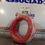 LOTE 075 - 01 ROLO DE CABO FLEXÍVEL STAR BRASIL 1X2,5MM NA COR VERMELHA (NOVO). (NO ESTADO, LEILÃO NÃO TEM GARANTIA E NEM DEVOLUÇÃO, SUJEITO A POSSÍVEIS AVARIAS VISÍVEIS/OCULTAS E/OU AUSÊNCIA DE COMPONENTES).