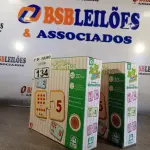 LOTE 134 - 02 JOGOS DE TABULEIRO “DESCOBRINDO MATEMÁTICA”. (NO ESTADO, LEILÃO NÃO TEM GARANTIA E NEM DEVOLUÇÃO, SUJEITO A POSSÍVEIS AVARIAS VISÍVEIS/OCULTAS E/OU AUSÊNCIA DE COMPONENTES).