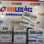 LOTE 262 - 02 CAIXAS COM SILICONE MULTIUSO TRANSPARENTE 12 UNIDADES CADA E 02 CAIXAS COM ADESIVO VEDANTE A BASE DE PESILOX 20G COM 12 BISNAGAS CADA. (NO ESTADO, LEILÃO NÃO TEM GARANTIA E NEM DEVOLUÇÃO, SUJEITO A POSSÍVEIS AVARIAS VISÍVEIS/OCULTAS E/OU AUSÊNCIA DE COMPONENTES).