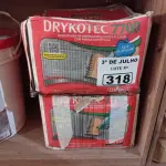 LOTE 318 - 02 CAIXAS DE ARGAMASSA POLIMÉRICA DRYKOTEC 7700 18KG. (NO ESTADO, LEILÃO NÃO TEM GARANTIA E NEM DEVOLUÇÃO, SUJEITO A POSSÍVEIS AVARIAS VISÍVEIS/OCULTAS E/OU AUSÊNCIA DE COMPONENTES).