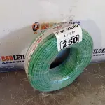 LOTE 250 - 01 ROLO DE CABO FLEXÍVEL 1X10MM NA COR VERDE (NOVO).(NO ESTADO, LEILÃO NÃO TEM GARANTIA E NEM DEVOLUÇÃO, SUJEITO A POSSÍVEIS AVARIAS VISÍVEIS/OCULTAS E/OU AUSÊNCIA DE COMPONENTES).