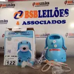 LOTE 122 - 01 INALADOR NEBULIZADOR. (NO ESTADO, LEILÃO NÃO TEM GARANTIA E NEM DEVOLUÇÃO, SUJEITO A POSSÍVEIS AVARIAS VISÍVEIS/OCULTAS E/OU AUSÊNCIA DE COMPONENTES).