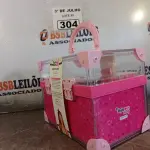 LOTE 304 - 01 MALETA DE MAQUIAGEM MY STYLE BEAUTY. (NO ESTADO, LEILÃO NÃO TEM GARANTIA E NEM DEVOLUÇÃO, SUJEITO A POSSÍVEIS AVARIAS VISÍVEIS/OCULTAS E/OU AUSÊNCIA DE COMPONENTES).