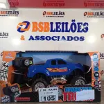 LOTE 105 - 01 PICK-UP DE CONTROLE REMOTO MONSTER TRUCK. (NO ESTADO, LEILÃO NÃO TEM GARANTIA E NEM DEVOLUÇÃO, SUJEITO A POSSÍVEIS AVARIAS VISÍVEIS/OCULTAS E/OU AUSÊNCIA DE COMPONENTES).
