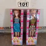 LOTE 101 - 02 BONECAS BELINDA. (NO ESTADO, LEILÃO NÃO TEM GARANTIA E NEM DEVOLUÇÃO, SUJEITO A POSSÍVEIS AVARIAS VISÍVEIS/OCULTAS E/OU AUSÊNCIA DE COMPONENTES).