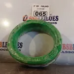 LOTE 065 - 01 ROLO DE CABO FLEXÍVEL STAR BRASIL 1X2,5MM NA COR VERDE (NOVO). (NO ESTADO, LEILÃO NÃO TEM GARANTIA E NEM DEVOLUÇÃO, SUJEITO A POSSÍVEIS AVARIAS VISÍVEIS/OCULTAS E/OU AUSÊNCIA DE COMPONENTES).