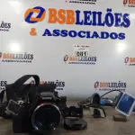 LOTE 081 - 01 CÂMERA FOTOGRÁFICA SONY COM CASE, 01 CÂMERA 4K E 01 LEITOR DE CÓDIGO DE BARRAS. (NO ESTADO, LEILÃO NÃO TEM GARANTIA E NEM DEVOLUÇÃO, SUJEITO A POSSÍVEIS AVARIAS VISÍVEIS/OCULTAS E/OU AUSÊNCIA DE COMPONENTES).
