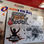 LOTE 107 - 01 BATERIA ROCK PARK. (NO ESTADO, LEILÃO NÃO TEM GARANTIA E NEM DEVOLUÇÃO, SUJEITO A POSSÍVEIS AVARIAS VISÍVEIS/OCULTAS E/OU AUSÊNCIA DE COMPONENTES).