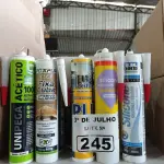 LOTE 245 - 01 LOTE COM VÁRIOS TUBOS DE SILICONE MARCAS E MODELOS DIVERSOS. (NO ESTADO, LEILÃO NÃO TEM GARANTIA E NEM DEVOLUÇÃO, SUJEITO A POSSÍVEIS AVARIAS VISÍVEIS/OCULTAS E/OU AUSÊNCIA DE COMPONENTES).