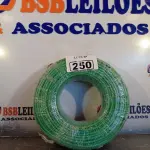 LOTE 250 - 01 ROLO DE CABO FLEXÍVEL 1X10MM NA COR VERDE (NOVO).(NO ESTADO, LEILÃO NÃO TEM GARANTIA E NEM DEVOLUÇÃO, SUJEITO A POSSÍVEIS AVARIAS VISÍVEIS/OCULTAS E/OU AUSÊNCIA DE COMPONENTES).