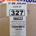 LOTE 327 - 12 TUBOS DE ESPUMA PU MULTIUSO TYTAN. (NO ESTADO, LEILÃO NÃO TEM GARANTIA E NEM DEVOLUÇÃO, SUJEITO A POSSÍVEIS AVARIAS VISÍVEIS/OCULTAS E/OU AUSÊNCIA DE COMPONENTES).