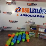 LOTE 103 - 01 MASTER SUPER SHOT LANÇADOR E 03 LANÇADORES DE ÁGUA. (NO ESTADO, LEILÃO NÃO TEM GARANTIA E NEM DEVOLUÇÃO, SUJEITO A POSSÍVEIS AVARIAS VISÍVEIS/OCULTAS E/OU AUSÊNCIA DE COMPONENTES).