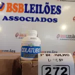 LOTE 272 - 02 CAIXAS COM COLA TUBO ST 175G COM 15 FRASCOS CADA. (NO ESTADO, LEILÃO NÃO TEM GARANTIA E NEM DEVOLUÇÃO, SUJEITO A POSSÍVEIS AVARIAS VISÍVEIS/OCULTAS E/OU AUSÊNCIA DE COMPONENTES).