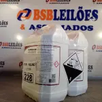 LOTE 228 - 10 LITROS DE CLOROCLEAN, LIMPADOR DESINFETANTE CLORADO PARA INDÚSTRIAS ALIMENTÍCIAS E AFINS. (NO ESTADO, LEILÃO NÃO TEM GARANTIA E NEM DEVOLUÇÃO, SUJEITO A POSSÍVEIS AVARIAS VISÍVEIS/OCULTAS E/OU AUSÊNCIA DE COMPONENTES).