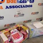 LOTE 307 - 02 CAIXAS REGISTRADORAS. (NO ESTADO, LEILÃO NÃO TEM GARANTIA E NEM DEVOLUÇÃO, SUJEITO A POSSÍVEIS AVARIAS VISÍVEIS/OCULTAS E/OU AUSÊNCIA DE COMPONENTES).