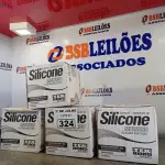 LOTE 324 - 04 CAIXAS COM SILICONE TRANSPARENTE MULTIUSO COM 12 UNIDADES CADA. (NO ESTADO, LEILÃO NÃO TEM GARANTIA E NEM DEVOLUÇÃO, SUJEITO A POSSÍVEIS AVARIAS VISÍVEIS/OCULTAS E/OU AUSÊNCIA DE COMPONENTES).