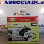 LOTE 043 - 01 COMPRESSOR DE AR PORTÁTIL 12V. (NO ESTADO, LEILÃO NÃO TEM GARANTIA E NEM DEVOLUÇÃO, SUJEITO A POSSÍVEIS AVARIAS VISÍVEIS/OCULTAS E/OU AUSÊNCIA DE COMPONENTES).