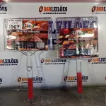 LOTE 067 - 02 GRELHAS PARA CHURRASQUEIRA. (NO ESTADO, LEILÃO NÃO TEM GARANTIA E NEM DEVOLUÇÃO, SUJEITO A POSSÍVEIS AVARIAS VISÍVEIS/OCULTAS E/OU AUSÊNCIA DE COMPONENTES).