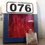 LOTE 076 - 01 RELÓGIO DE BOLSO. (NO ESTADO, LEILÃO NÃO TEM GARANTIA E NEM DEVOLUÇÃO, SUJEITO A POSSÍVEIS AVARIAS VISÍVEIS/OCULTAS E/OU AUSÊNCIA DE COMPONENTES).