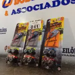 LOTE 041 - 03 KITS DE CARRINHOS. (NO ESTADO, LEILÃO NÃO TEM GARANTIA E NEM DEVOLUÇÃO, SUJEITO A POSSÍVEIS AVARIAS VISÍVEIS/OCULTAS E/OU AUSÊNCIA DE COMPONENTES).