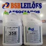 LOTE 358 - 10 LITROS DE AGI PRO RESTAURADOR DE BRILHO. (NO ESTADO, LEILÃO NÃO TEM GARANTIA E NEM DEVOLUÇÃO, SUJEITO A POSSÍVEIS AVARIAS VISÍVEIS/OCULTAS E/OU AUSÊNCIA DE COMPONENTES).