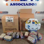 LOTE 387 - 12 LÂMPADAS FLUORESCENTES CIRCULARES 6.400K 22W COM 10 REATORES. (NO ESTADO, LEILÃO NÃO TEM GARANTIA E NEM DEVOLUÇÃO, SUJEITO A POSSÍVEIS AVARIAS VISÍVEIS/OCULTAS E/OU AUSÊNCIA DE COMPONENTES).
