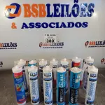LOTE 380 - 01 LOTE COM VÁRIOS TUBOS DE SILICONE DIVERSOS. (NO ESTADO, LEILÃO NÃO TEM GARANTIA E NEM DEVOLUÇÃO, SUJEITO A POSSÍVEIS AVARIAS VISÍVEIS/OCULTAS E/OU AUSÊNCIA DE COMPONENTES).