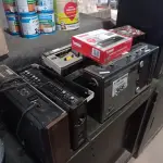 LOTE 366 - 01 LOTE COM ELETRÔNICOS DIVERSOS. (NO ESTADO, LEILÃO NÃO TEM GARANTIA E NEM DEVOLUÇÃO, SUJEITO A POSSÍVEIS AVARIAS VISÍVEIS/OCULTAS E/OU AUSÊNCIA DE COMPONENTES).