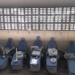 LOTE 575 - 07 CADEIRAS ODONTOLÓGICAS. (UNIDADE: B-049 - ARACAJU/SE - LOCAL DE RETIRADA: AVENIDA TANCREDO NEVES 5857, BAIRRO JABUTIANA - ARACAJU/SE - CEP: 49.085-000)